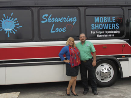 Saniflo Pumps Help Nonprofit “Shower Love” on the Homeless