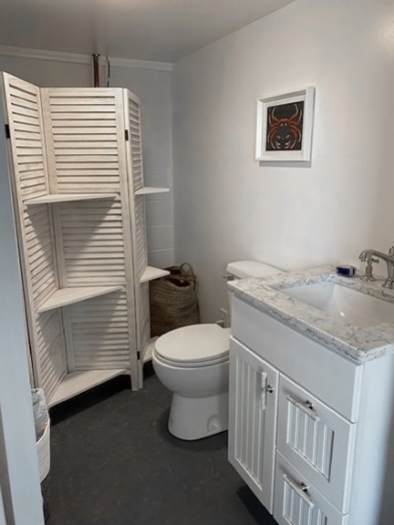 New Jersey homeowner uses affordable plumbing solution to add basement half-bath adjacent to new, in-ground swimming pool