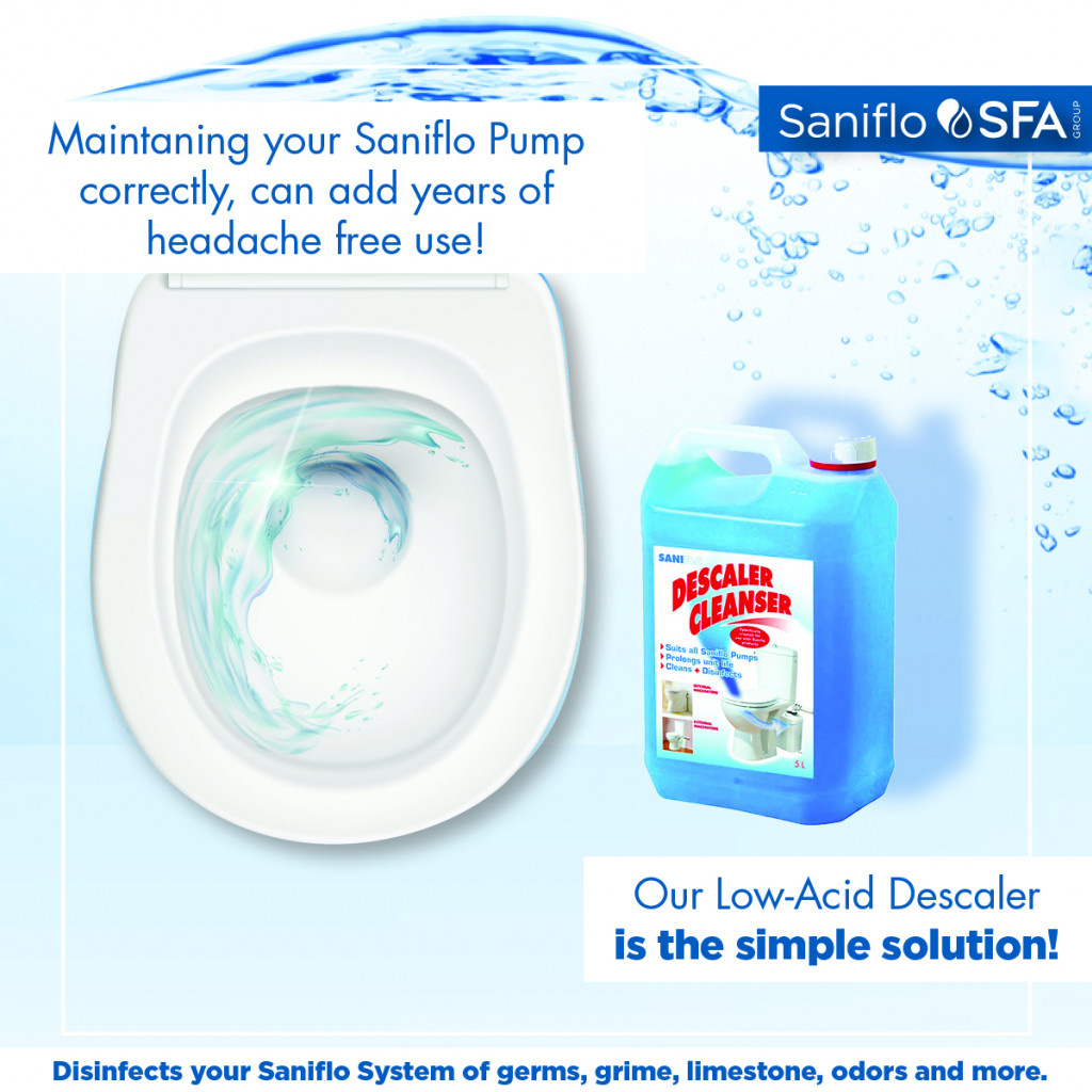Why use Saniflo Descaler?