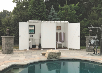 New Jersey Company Innovates with Above-Floor Plumbing To Make Outdoor Bathrooms a Breeze
