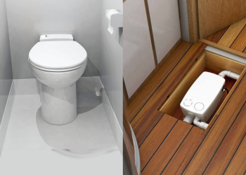 Four Smart Marine Plumbing Solutions  to Install a Toilet or Sink on Your Boat