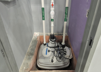 Feddon Mechanical uses duplex Vortex pump systems for restroom additions at large Florida medical warehouse