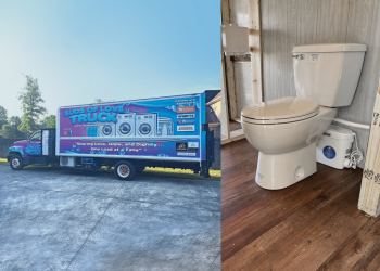 Saniflo Donates Grinder Toilet Plumbing Systems to Suds of Love’s Mobile Shower and Laundry Truck for the Homeless