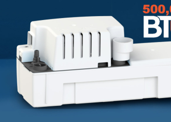 Saniflo expands condensate pump offering with new, lower-profile, higher-capacit