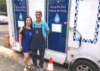 A “leap of faith” taken, to aid local homeless by offering free showers!